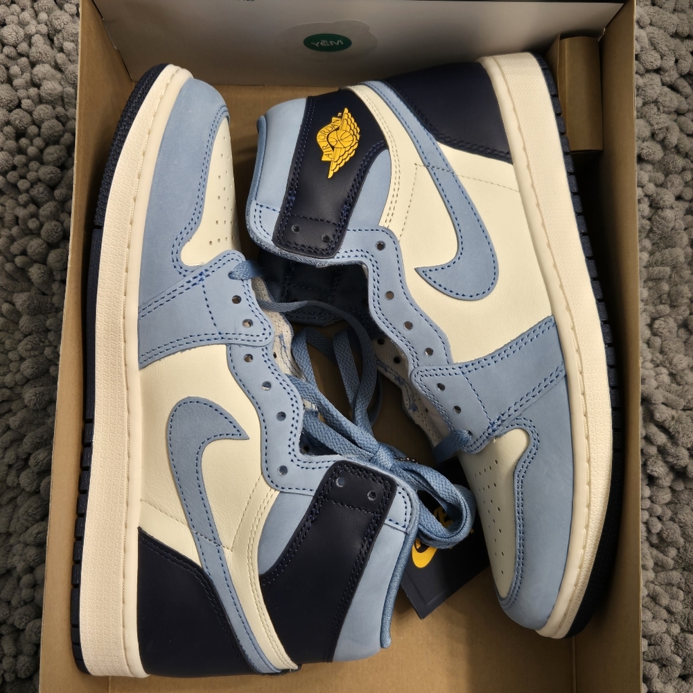 Womens air jordan 1 retro high og university blue
